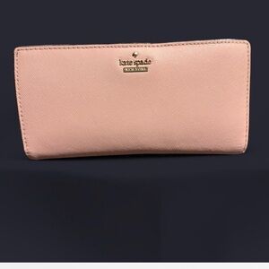 Kate Spade Blush Pink Leather Wallet